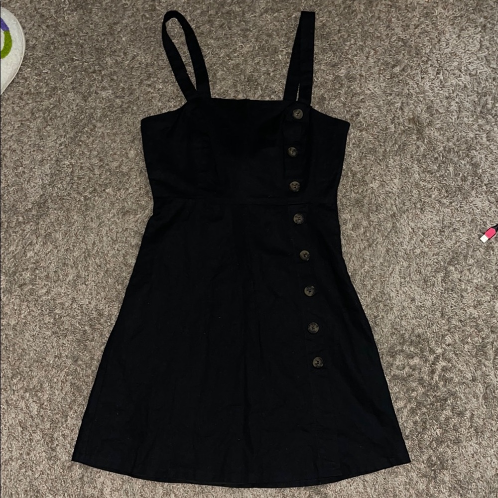 Lulus Black Sleeveless Mini Dress
